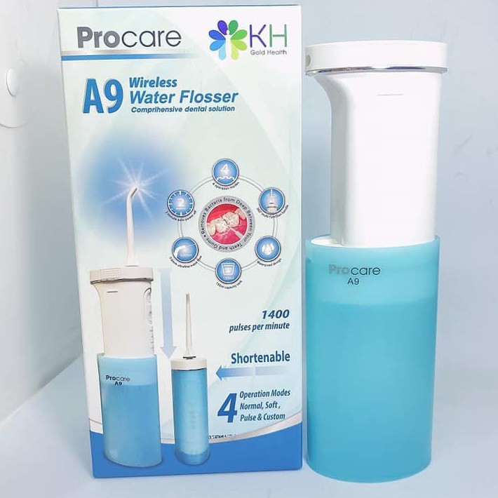 Máy Tăm Nước Du Lịch Procare A9 - Hàng Chính Hãng - Bảo Hành 12 Tháng