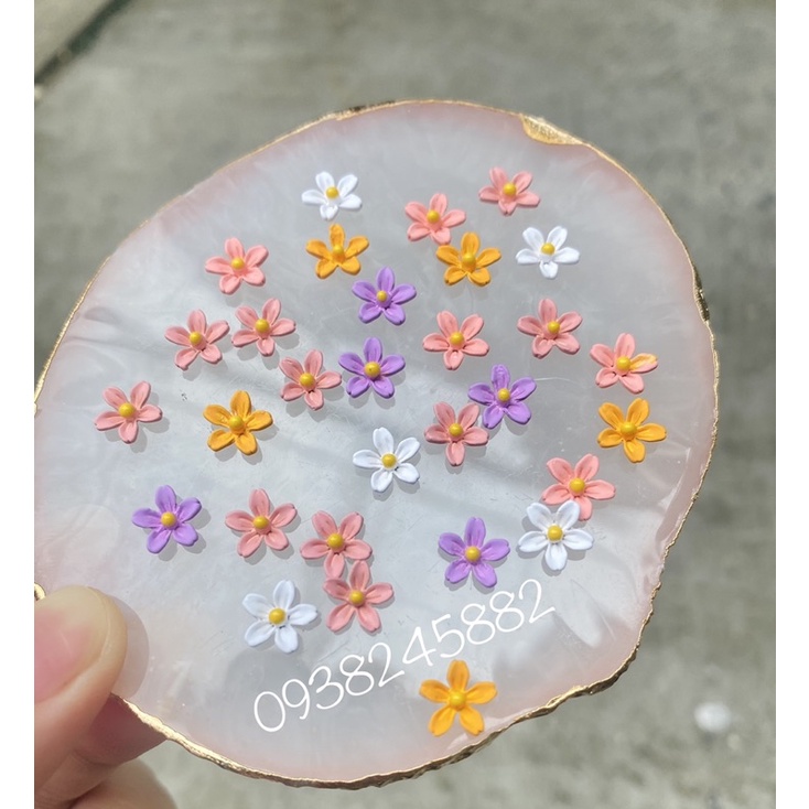 set hoa bột trang trí móng { rẻ vô địch}