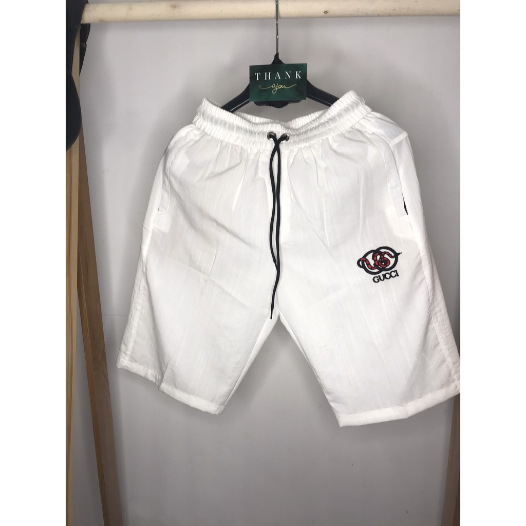 Quần Short Đũi Thể Thao Thêu Họa Tiết Thấm Hút Fom Thoải Mái Hoạt Động Mã ST0325