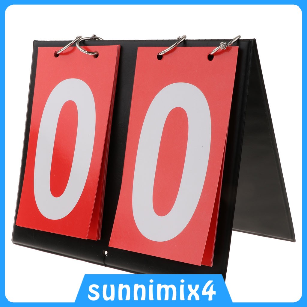 Bảng Đếm Điểm Ghi Điểm 2 Chữ Số Chống Thấm Nước Tiện Dụng Cho Bóng Rổ / Bóng Chuyền