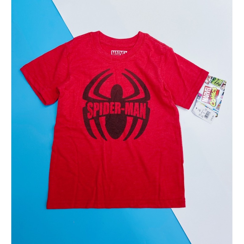 Áo Spiderman  cotton cộc tay hàng xuất hè 2021