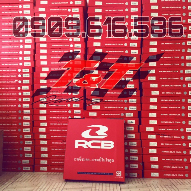 Niềng RCB 1.4/1.6, 1.6/1.85-Bạc và Đen
