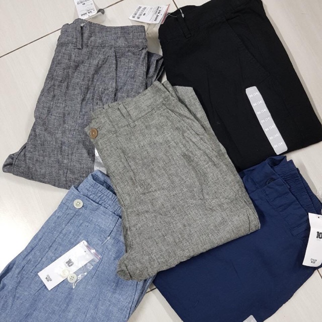 Quần linen form slim fit vừa về