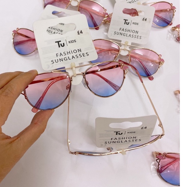 KÍNH MÁT TU XUẤT DƯ XỊN MÀU HỒNG CHO BÉ GÁI -MÃ SGL02