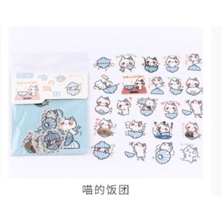  Sỉ 50 túi sticker hình dãn (10 mẫu)