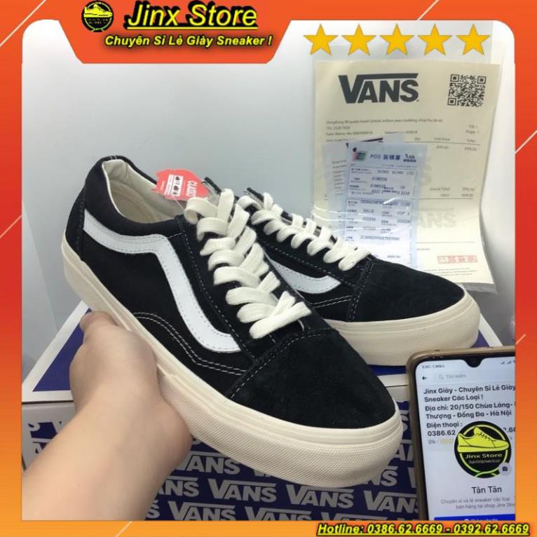 [Hot Trend] 🔥Giày thể thao 🔥van đen kẻ tráng nhung ni🔥 cao cấp - Jinx Store | BigBuy360 - bigbuy360.vn