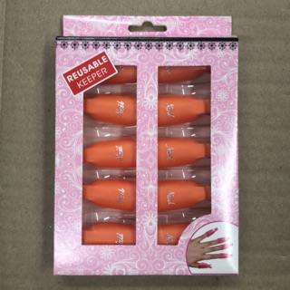 BỘ 10 KẸP MÓNG TAY, Ủ PHÁ GEL, DỤNG CỤ LÀM MÓNG.