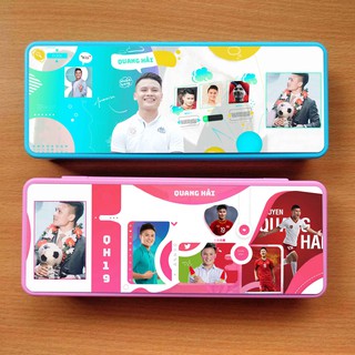 Hộp bút hình Quang Hải hai tầng