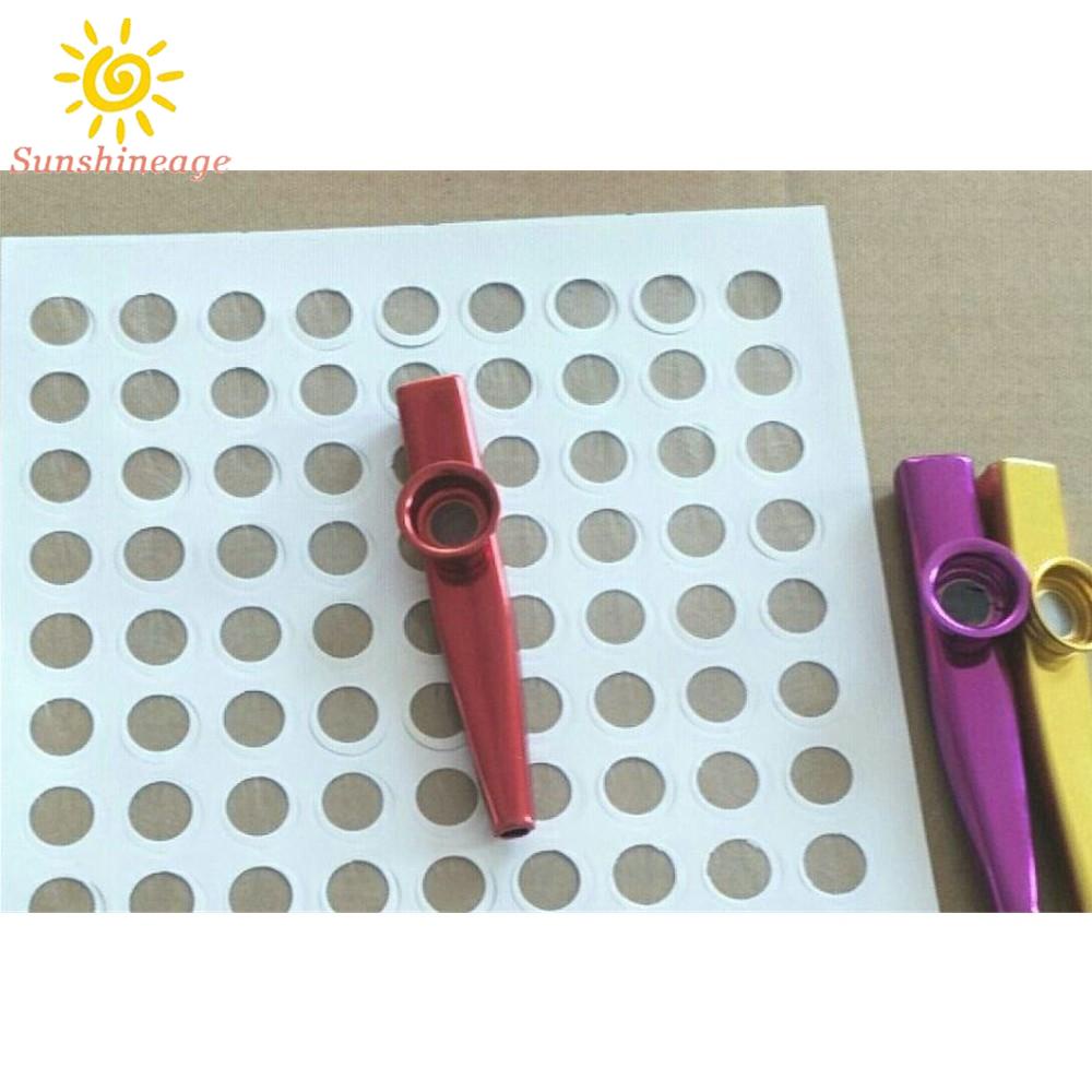 81x Kazoo Instrument Flute Membrane Musical Toys Instrument Accessories  New