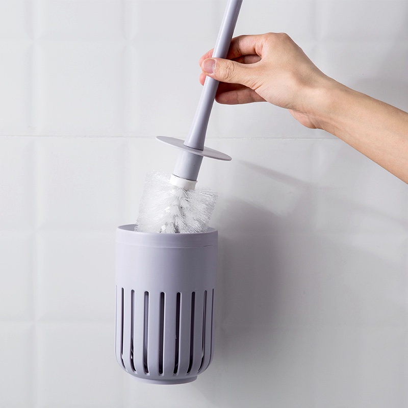 Bộ Cọ Chà Toilet Gắn Tường Tiện Lợi