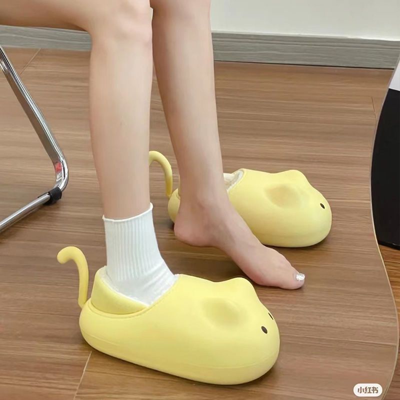 Dép Đi Trong Nhà Thiết Kế Mới Thời Trang Dành Cho Mùa Thu Đông