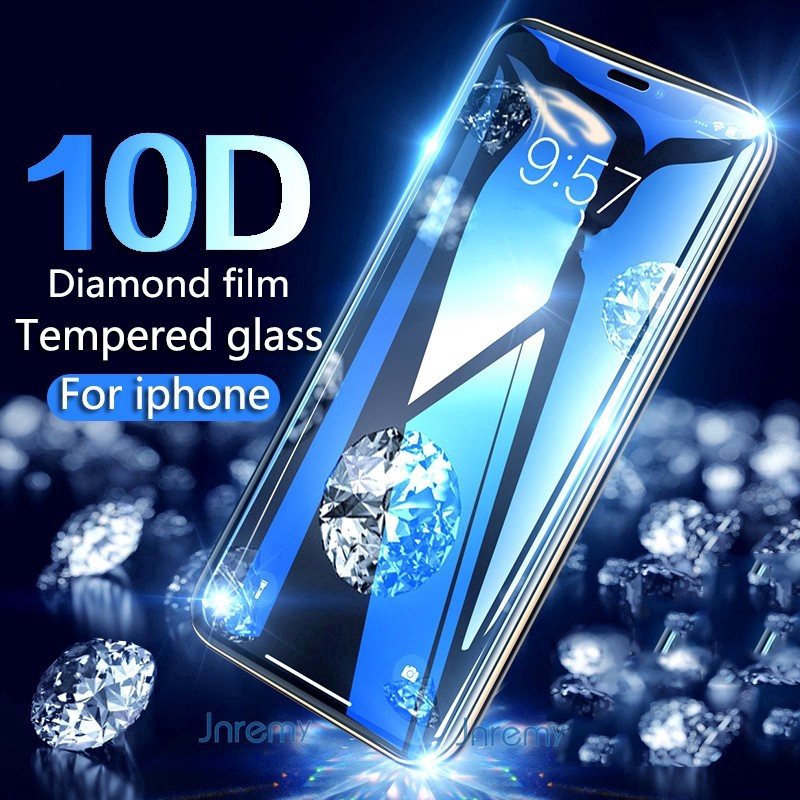 Kính cường lực 10D bảo vệ toàn màn hình cho Iphone 11 11pro 11 Pro Max