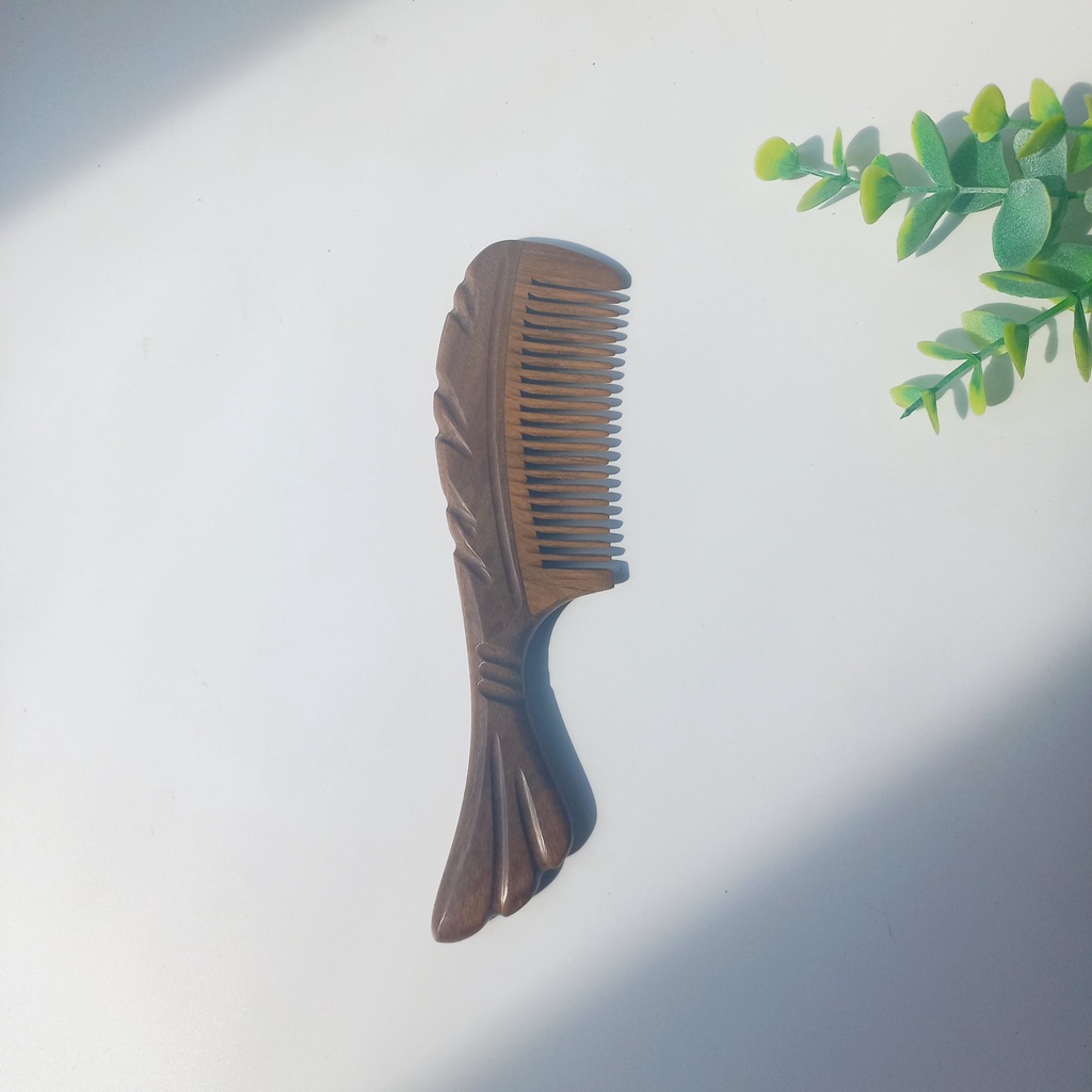 Lược Gỗ Bách Xanh Vintage Chải Tóc Bền Đẹp Nhiều Loại Nhiều Kích Cỡ Của Vitrapro