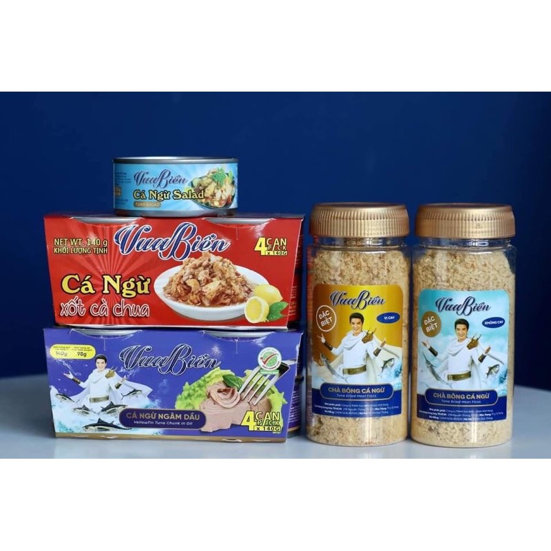 🐟🐟CHÀ BÔNG CÁ NGỪ CAY- VUA BIỂN  - Phiên bản mới 100g