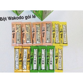 [DATE 2022] GÓI LẺ BỘT ĂN DẶM WAKODO NHẬT BẢN CHO BÉ 5M+