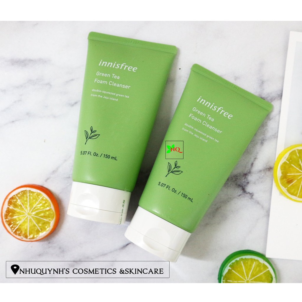 Sữa Rửa Mặt Innisfree Green Tea Foam Cleanser (150ml)