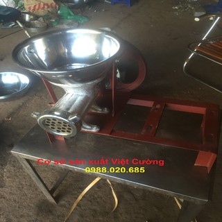 Máy xay và đùn thịt cối gang | cỡ vừa 12