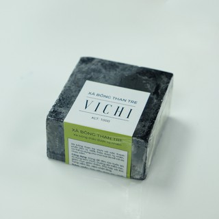 Xà Bông Than Tre Vichi - Làm Sạch , Vệ Sinh , Dưỡng Da Và Thư Dãn