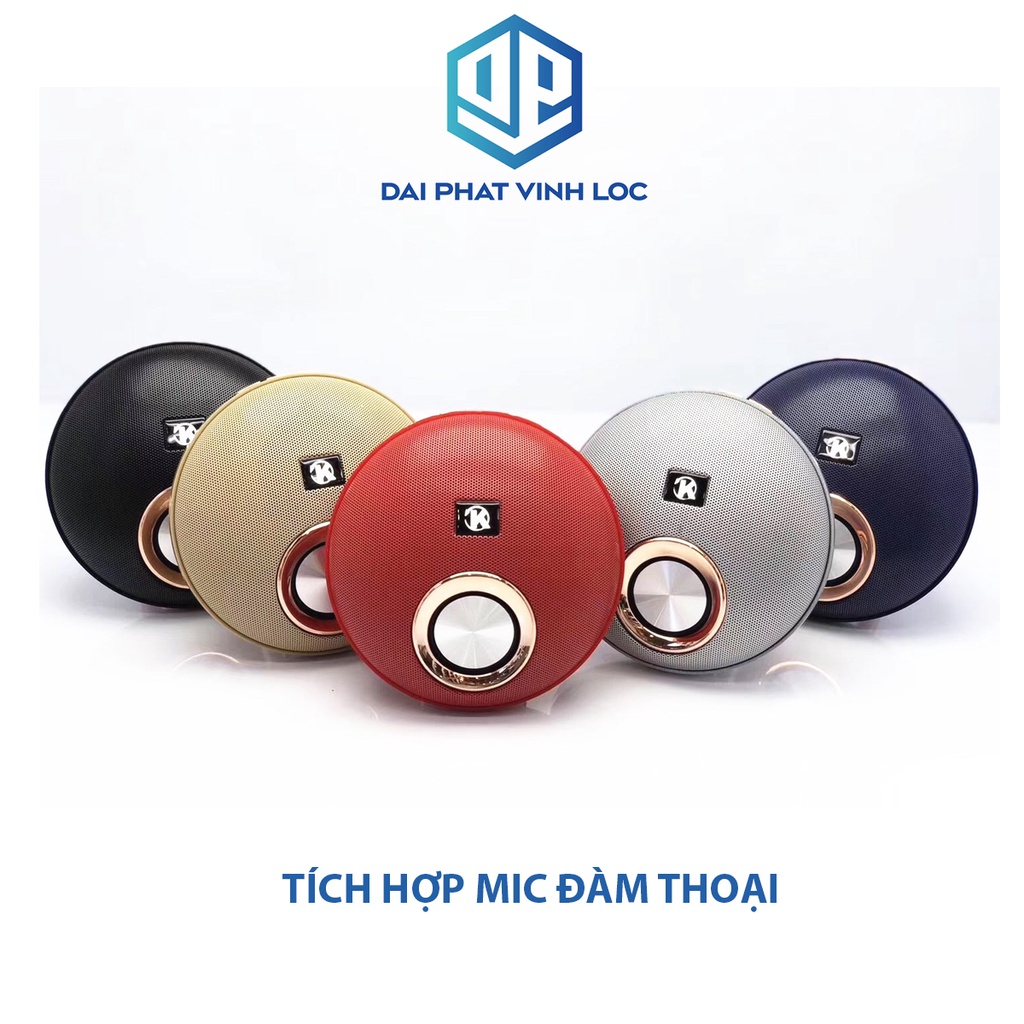 Loa Bluetooth mini DPVL-23 2021 công suất lớn bass căng lớn, loa nghe nhạc cao cấp, chống nước Đại Phát