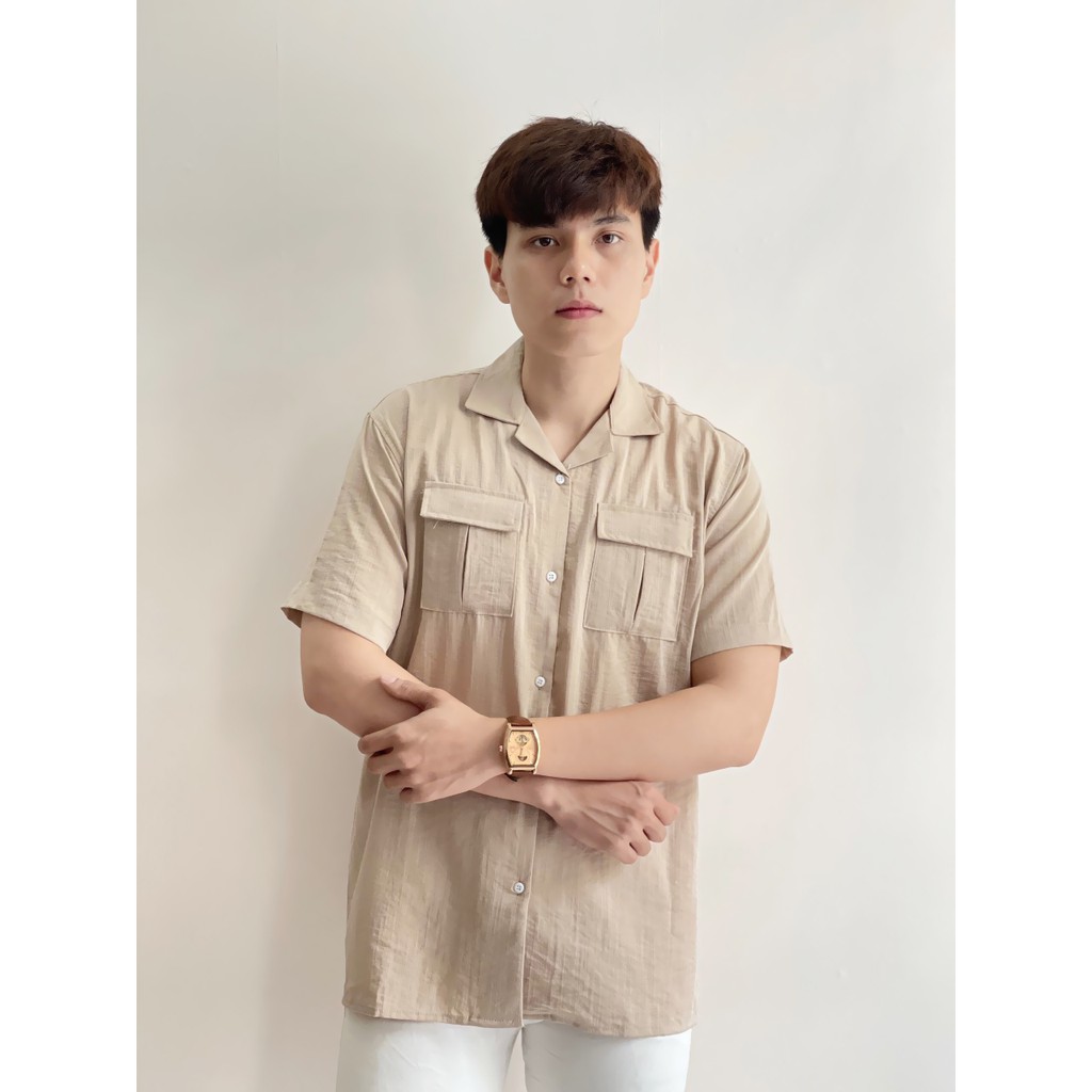 Áo sơ mi nam vải đũi hot trend mùa hè DUI012(Ảnh thật) | BigBuy360 - bigbuy360.vn