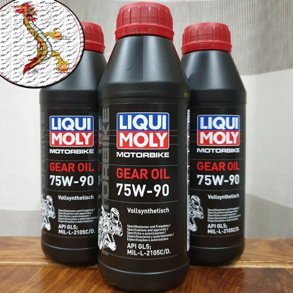 Nhớt hộp số Liqui Moly Gear Oil 75W90 tổng hợp toàn phần nguyên chai 500ml khách có thể mua nhớt hộp số tay ga liqui Iẻ