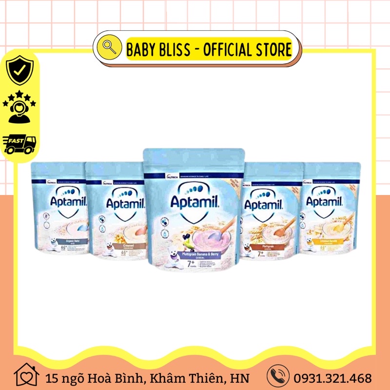 Bột ăn dặm Aptamil cho bé 4/6m (125g)