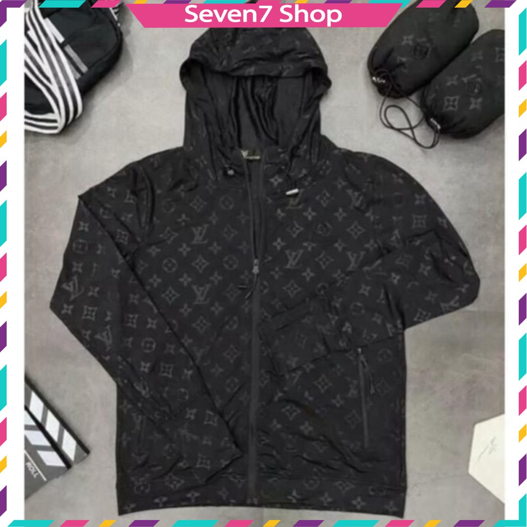 Áo Chống Nắng nam LV cao cấp co dãn 4 chiều cực kì thoải mải chất vải poly dày dặn lô gô dập nổi siêu chất | BigBuy360 - bigbuy360.vn