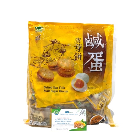 Bánh Quy Trứng Muối Đài Loan Hảo Hạng Thơm Ngon - Túi 180g/500g