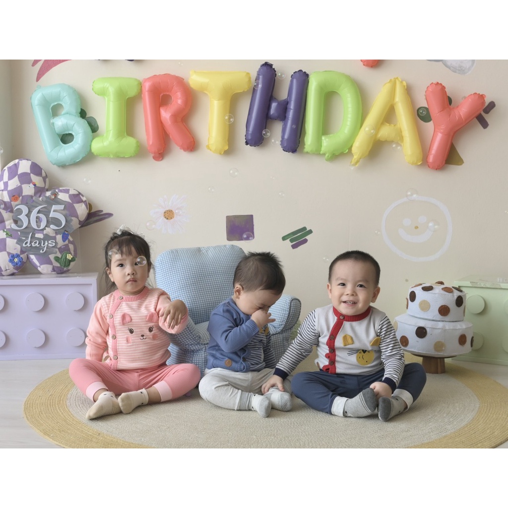 Áo len sơ sinh cài chéo Moon