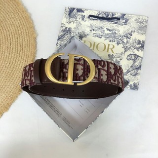 thắt lưng thời trang CD dior montaigne da thật cao cấp