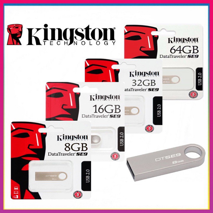 USB Kingston 8GB, 16GB, 32GB, 64GB chính hãng, Usb Kingston chống nước, nhỏ gọn, vỏ kim loại Educase86