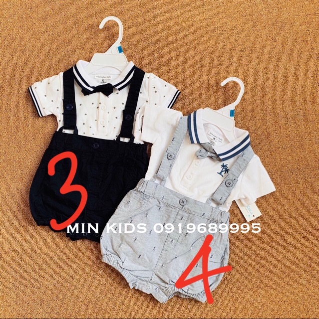Set công tử 3ct bé trai siêu xinh
