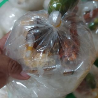 Bánh tráng trộn satế chà bông