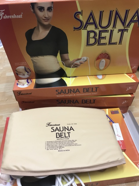 Đai quấn nóng Sauna belt tặng 1 thước dây theo dõi