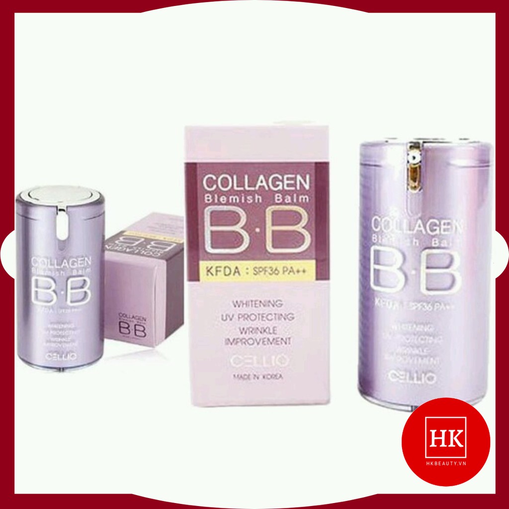 Kem nền BB cellio collagen tone 21