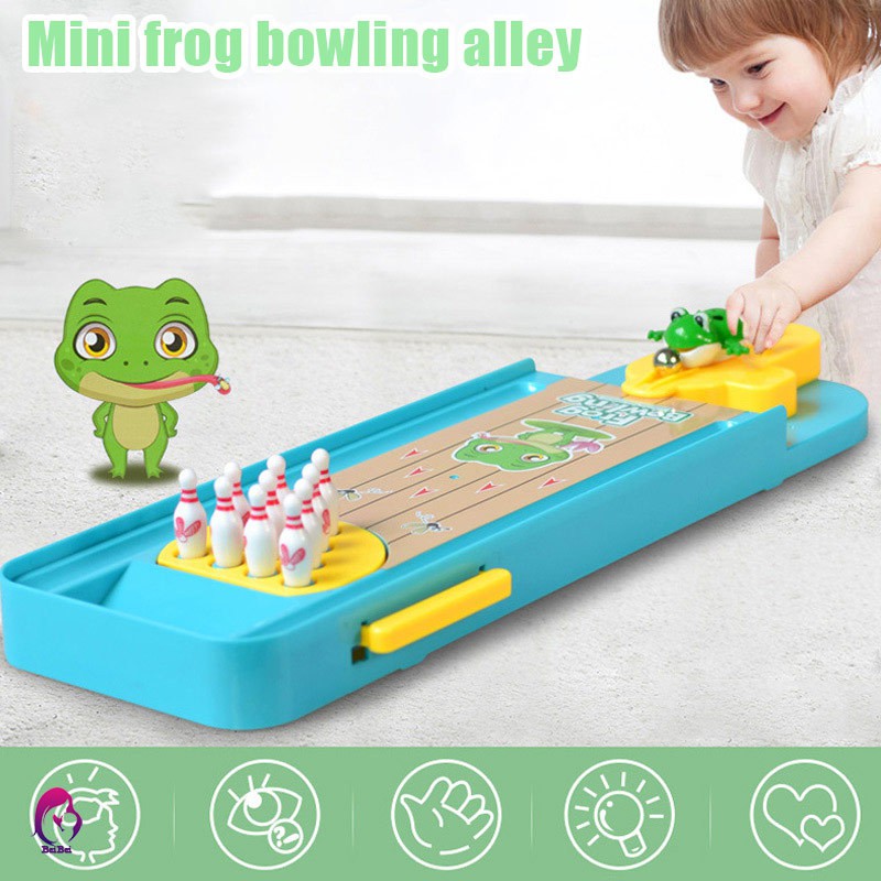 Đồ chơi ếch nuốt Bowling mini cho trẻ em