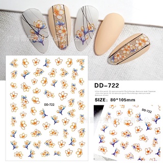 HÌNH DÁN NAIL - STICKER DECAN- HÌNH HOA