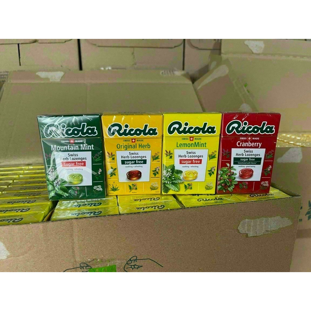 Kẹo ngậm ho thảo mộc hiệu Ricola 40gr