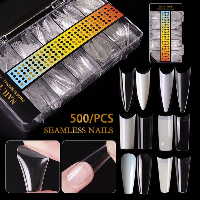 Set 500 Miếng Dán Nhám Không Để Lại Dấu Dùng Để Trang Trí Móng Tay Misscheering