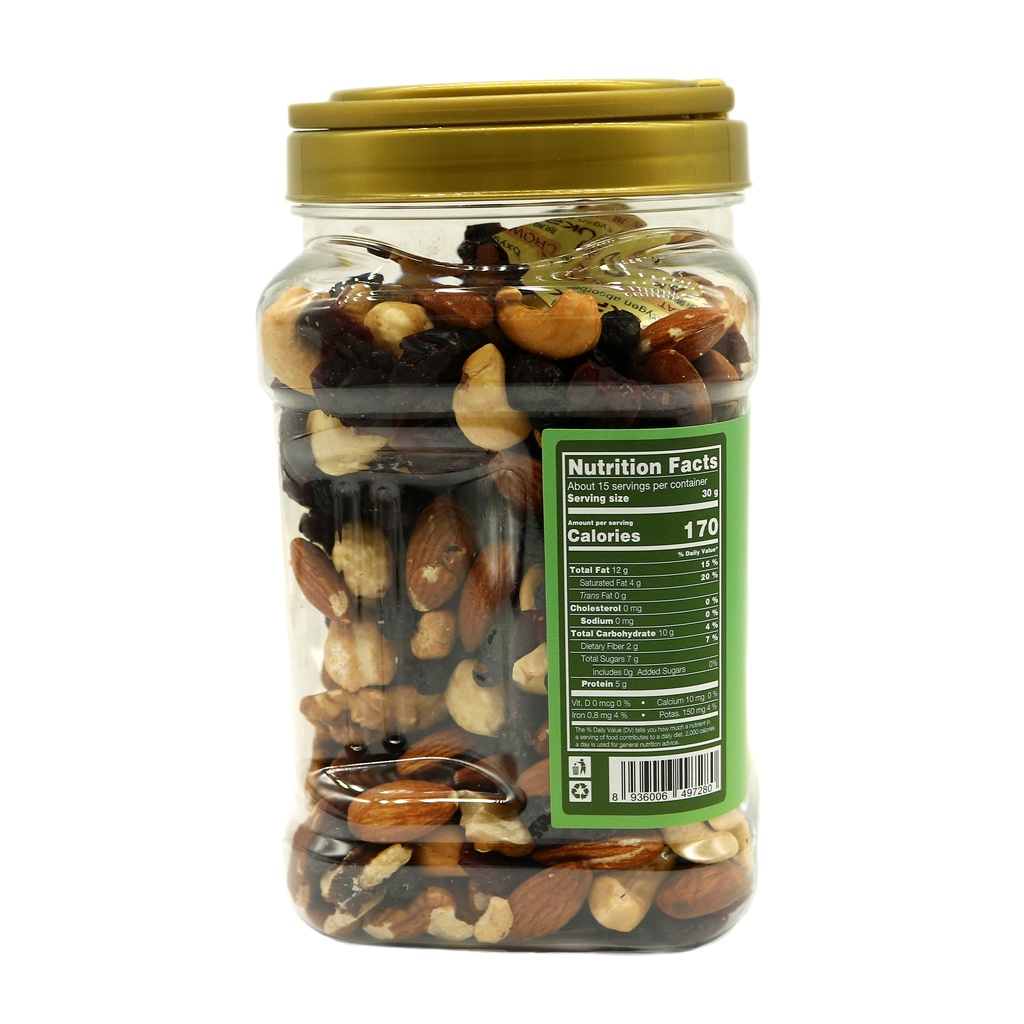 Trail mix LAFOOCO 450g Hạt hỗn hợp và quả mọng