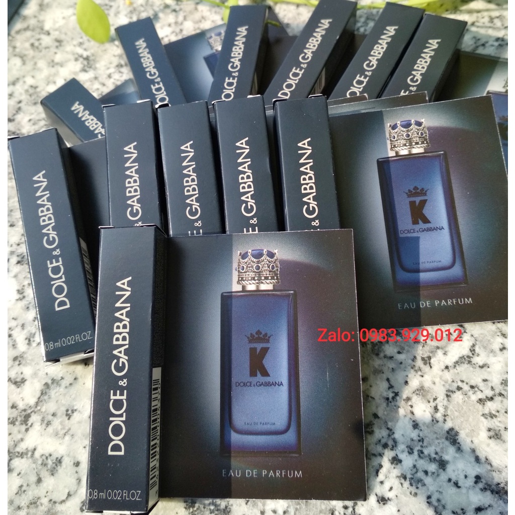 Vial Nước hoa Nam D&amp;G Dolce &amp; Gabbana K Eau de Parfum