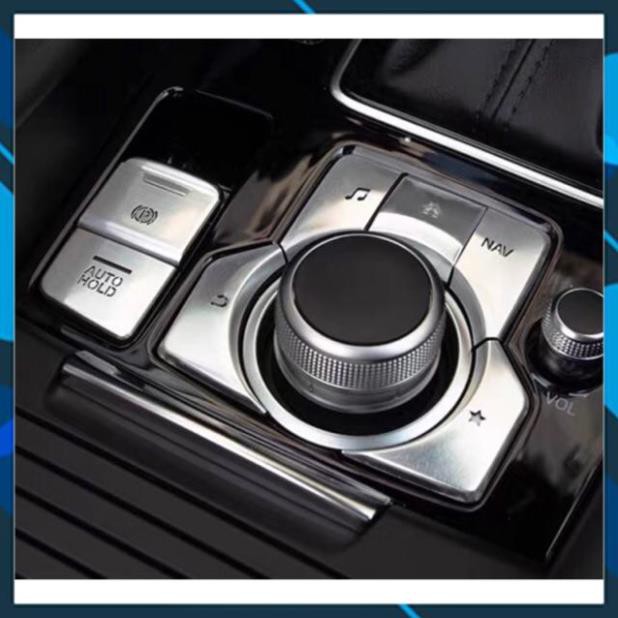 ⚡️𝐅𝐑𝐄𝐄 𝐒𝐇𝐈𝐏 𝟓𝟎𝐊⚡️ Ốp nút điều khiển CX5 2018- 2020 Mazda 3 fl, Mazda 6 fl