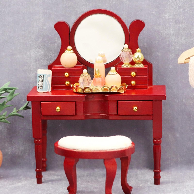 Nhà Búp Bê Mini Bằng Gỗ Có Khớp Nối Diy