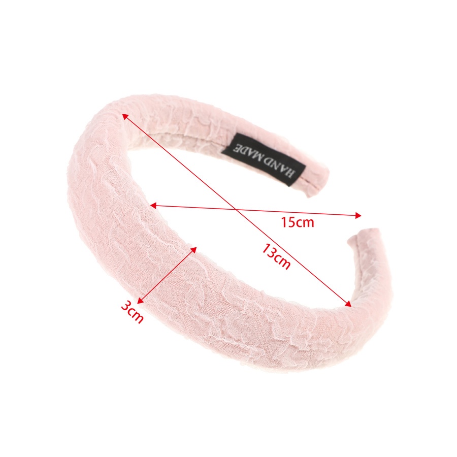 Băng Đô Cài Tóc Phối Lưới Ren 3cm Phong Cách Hàn Quốc Dành Cho Nữ