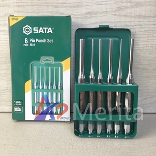 Bộ mũi đột 6 chi tiết dài 150mm sata 09162