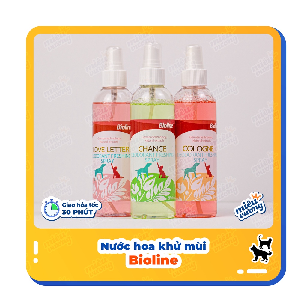 Chai xịt nước hoa khử mùi [Chai 207ml]