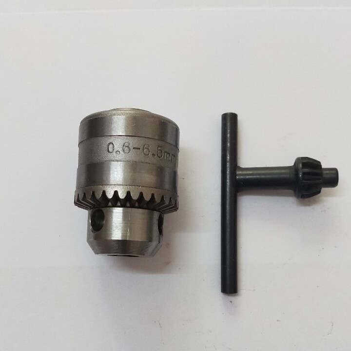 Đầu Kẹp Mũi Khoan 3 Chấu Bried 0.6-6.5mm - Loại Ren