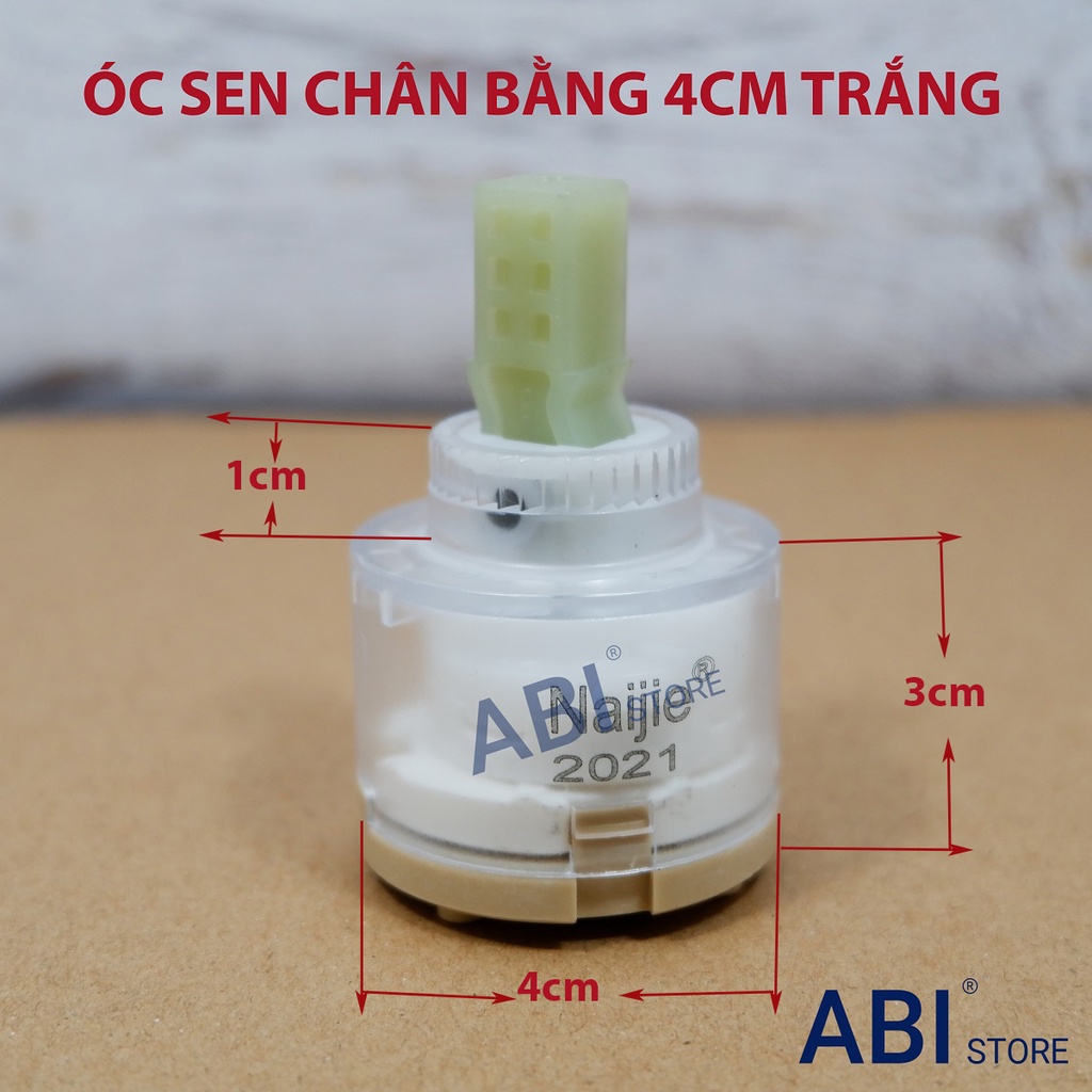 ÓC SEN VÒI NÓNG LẠNH ( LÕI, RUỘT SEN ) CHÂN THẤP ĐƯỜNG KÍNH 4CM