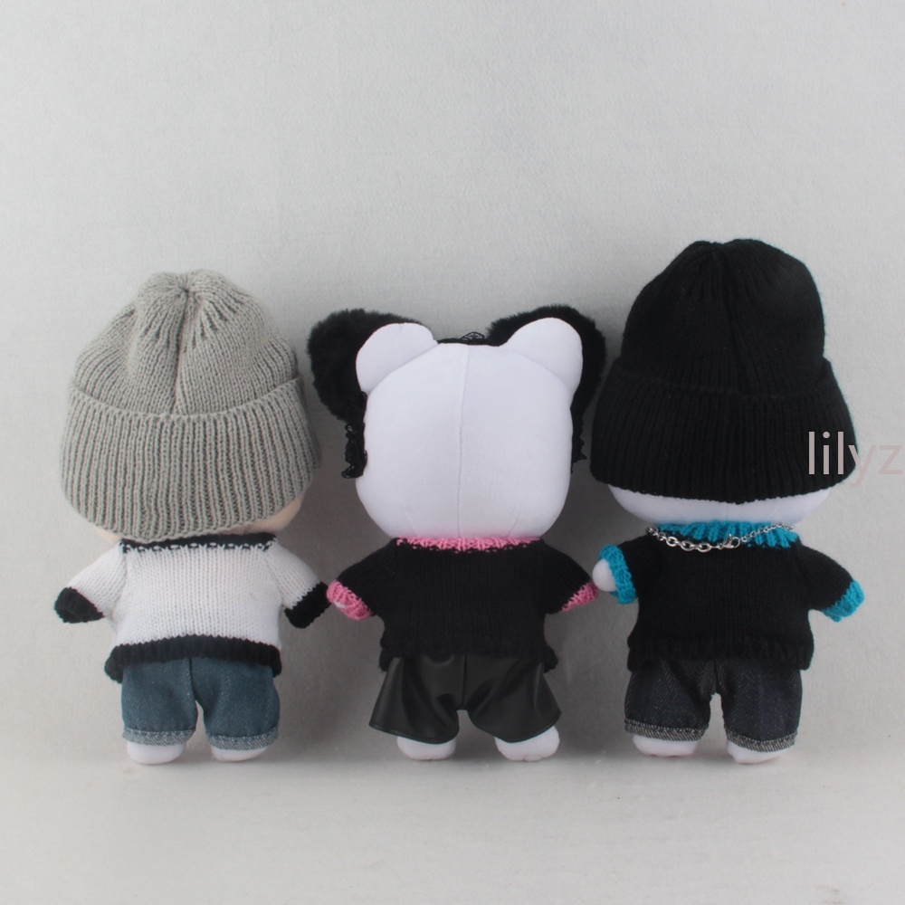 Áo Sweater Dệt Kim 20cm In Hình Hoạt Hình Dễ Thương Cho Búp Bê