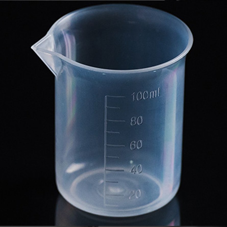 Quy mô cốc trong suốt 100ML Dụng cụ đo cốc bằng nhựa để làm bánh